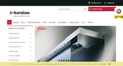 Desktop Screenshot of e-karnisze.com